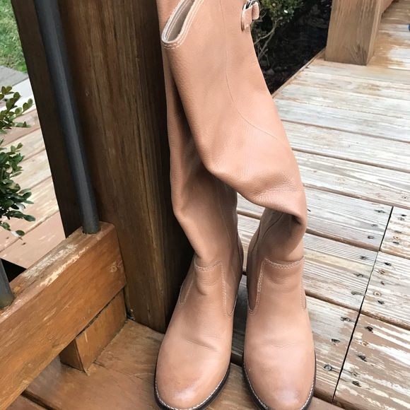 Audrey Brooke Leather Boots - Picture 8 of 8